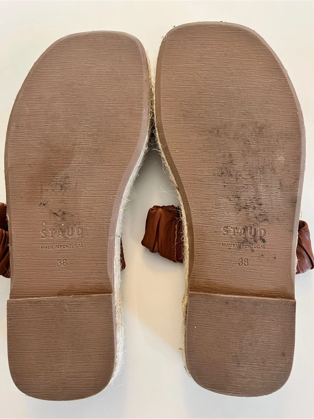 STAUD espadrille slides